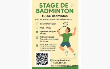 Stage TUESG Jeunes (Saint Germain)