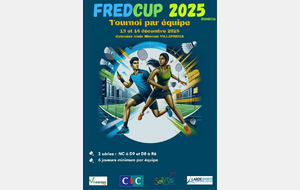 FredCup 2025 - Tournoi par équipes à Villepreux les 13 et 14 décembre 2025