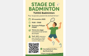 Stage TUESG Jeunes (Saint Germain)
