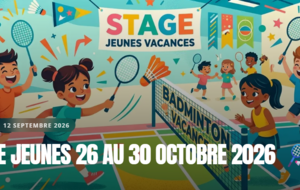 Stage jeunes Le Chesnay 26/30 Octobre 2026