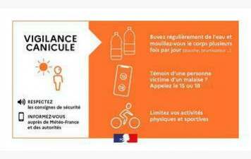 Alerte Météo : vigilance rouge à partir du samedi 11 juillet à 12h