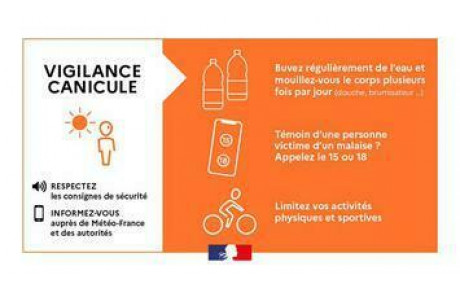 Alerte Météo : vigilance rouge à partir du samedi 11 juillet à 12h