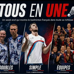 🏸 Le badminton français sur le toit du monde !🌍