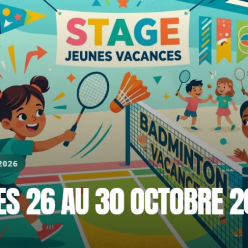 Stage jeunes Le Chesnay 26/30 Octobre 2026