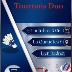 🏸 1er tournoi jeunes de la saison !